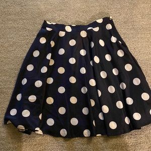 Cute polka dot skirt, from stitch fix, size small